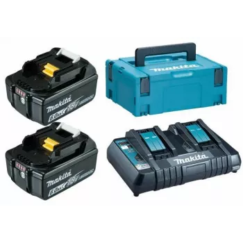 Makita 198077-8 belaidžių įrankių akumuliatorius / įkroviklis Akumuliatoriaus ir įkroviklio rinkinys