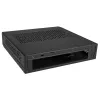 Akasa Cypher MX3 - Mini bokštas - PC - SGCC - Juodas - Plonas Mini-ITX - Kietasis diskas - Maitinimas (A-ITX38U3-M1B)