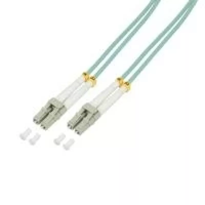 Logilink - Patch-Cable - LC Multi-Mode (M) - LC Multi-Mode (M) - 50 cm - Skaidulinė optika - 50/125 mikrometrai - OM3 - Be halogenų - akvamarinas (FP3LC00)
