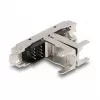 DeLOCK RJ45 mova LSA į LSA Cat.8.1 be įrankių juoda
