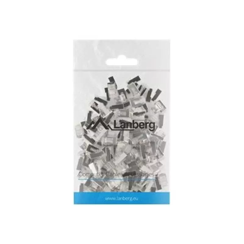 Lanberg PLS-5000 vielos jungtis RJ-45 nerūdijantis plienas - skaidrus (PLS-5000)