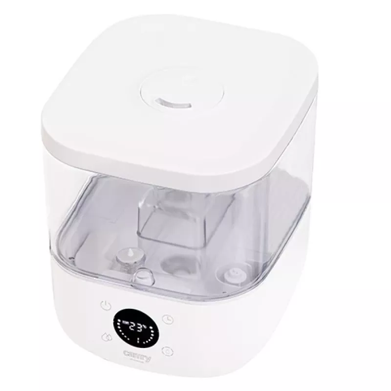 Camry | CR 7973w | Drėkintuvas | 23 W | Vandens talpa 5 L | Tinka patalpoms iki 35 m² | Ultragarsinis | Drėkinimo galia 100-260 ml/val. | Baltas
