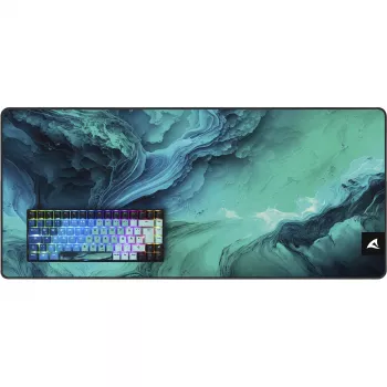 Mechaninė žaidimų klaviatūra Sharkoon SKILLER SGK50 S3 Ultimate Rev2 mėtų mėlynumo QWERTZ išdėstymas