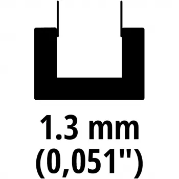 Vientisas grandinės pjūklo strypas Einhell 4500363 25 cm