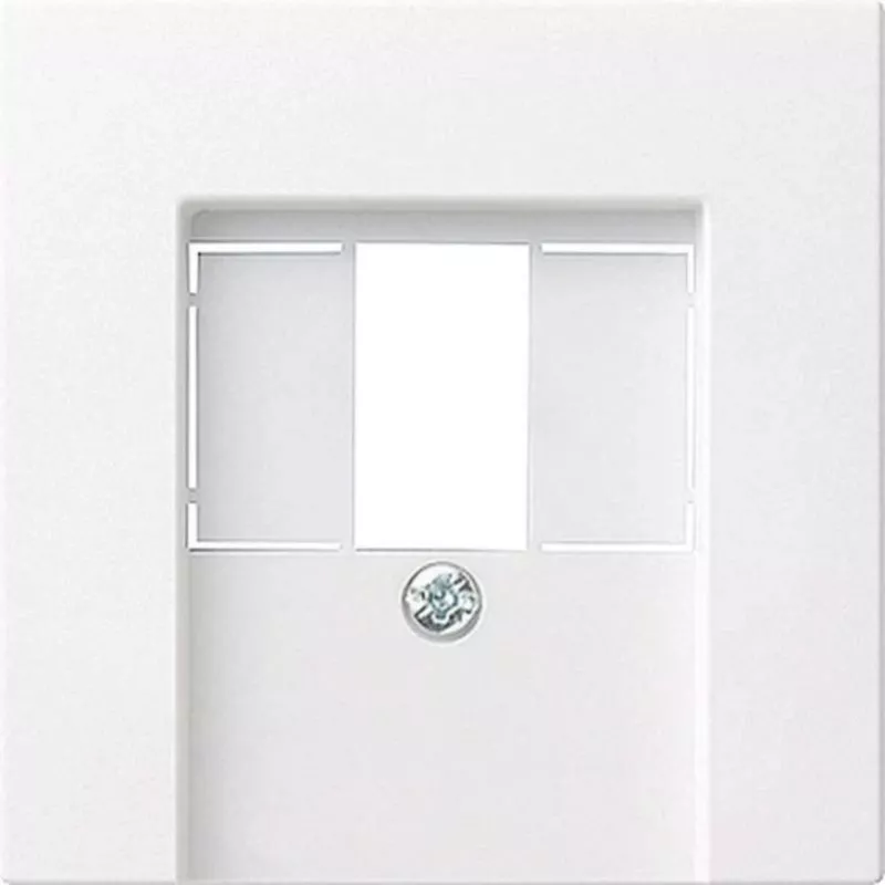 Sieninio jungiklio gaubtas GIRA 027627 balta