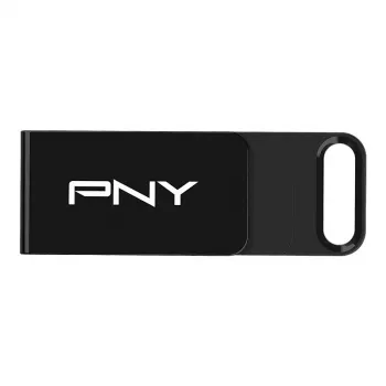 PNY Elite USB atmintinė 256 GB USB Type-C 3.2 Gen 1 (3.1 Gen 1) juoda