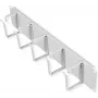 Patch panel ROLINE 19 colių 2 U pilkas plieninis 480x85x80mm