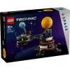 LEGO Technic Žemė ir Mėnulis Orbitėje Kosminiai Žaidimai Vaikams Nuo 10 Metų Saulės Sistemos Konstruktorius su Planetomis