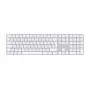 Klaviatūra Apple Magic MXK73D/A universali USB + Bluetooth QWERTZ vokiečių k. balta