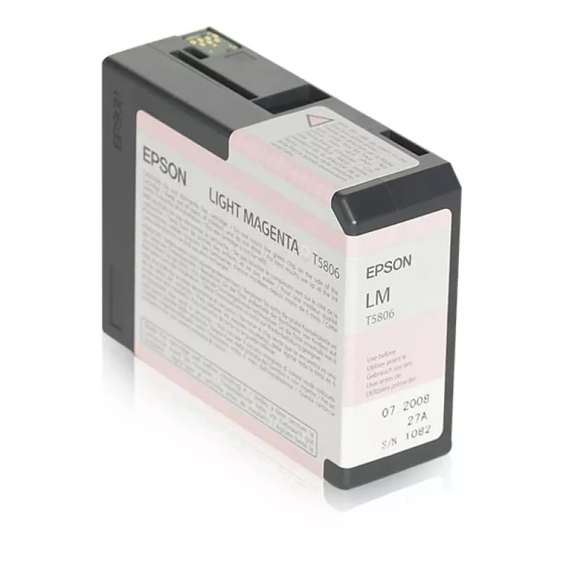 Epson Singlepack Light Magenta T580600, šviesiai purpurinė, pigmentinis rašalas, 80 ml, 1 vnt.