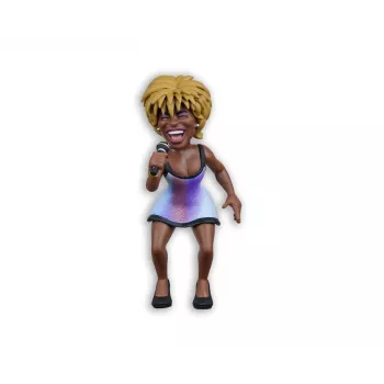 Kolekcinė figūrėlė MiniX TINA TURNER licencijuotas muzikos atlikėjos modelis dekoratyvinis eksponavimo objektas