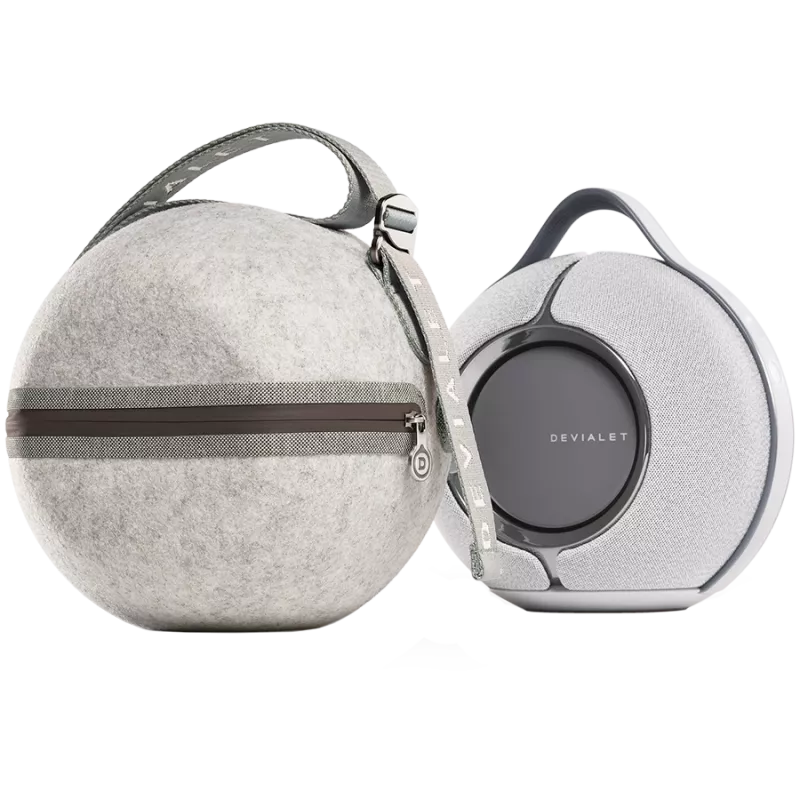 Nešiojamasis Bluetooth garsiakalbis DEVIALET Mania Cocoon Light Pilka