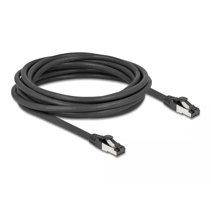 Tinklo kabelis DeLOCK 80574 RJ-45 Cat8.1 5 m juodas