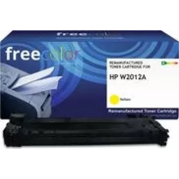 Tonerio kasetė FREECOLOR K18856F7, suderinama su HP, geltona, išeiga 13 000 puslapių, 1 vnt.