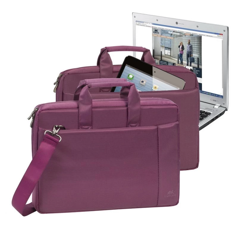 Rivacase 8231 39,6 cm (15,6) Messenger krepšys Violetinė