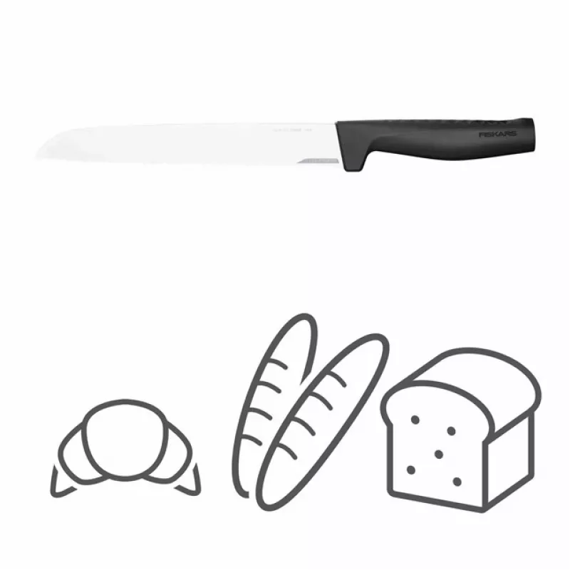 Fiskars 1054945 virtuvinis peilis Nerūdijantis plienas 1 vnt. Duonos peilis