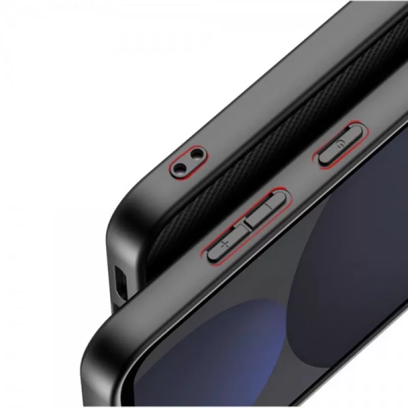 nevox StyleShell NYLO - Samsung Galaxy S25 FE juoda (2576)