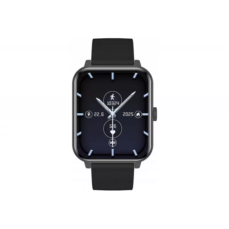 myPhone Watch Classic 2 4,7 cm (1,85 inch) IPS skaitmeninis 240 x 284 pikselių jutiklinis ekranas juodos spalvos