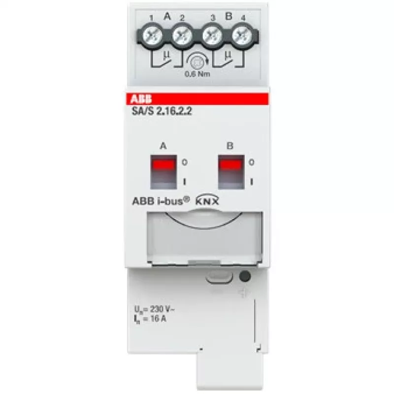 ABB Stotz S&J perjungimo pavara 2 krypčių, 16A, REG SA/S2.16.2.2 (2CDG110261R0011)