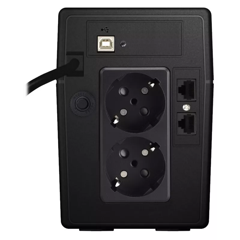 PowerWalker VI 850 LCD nepertraukiamo maitinimo šaltinis (UPS) line-interactive 0,85 kVA 480 W