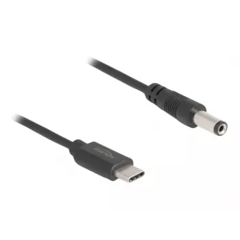 DeLOCK USB Type-C maitinimo laidas 1m 5,5 x 2,1 mm kištukas 5 V 1,5 A