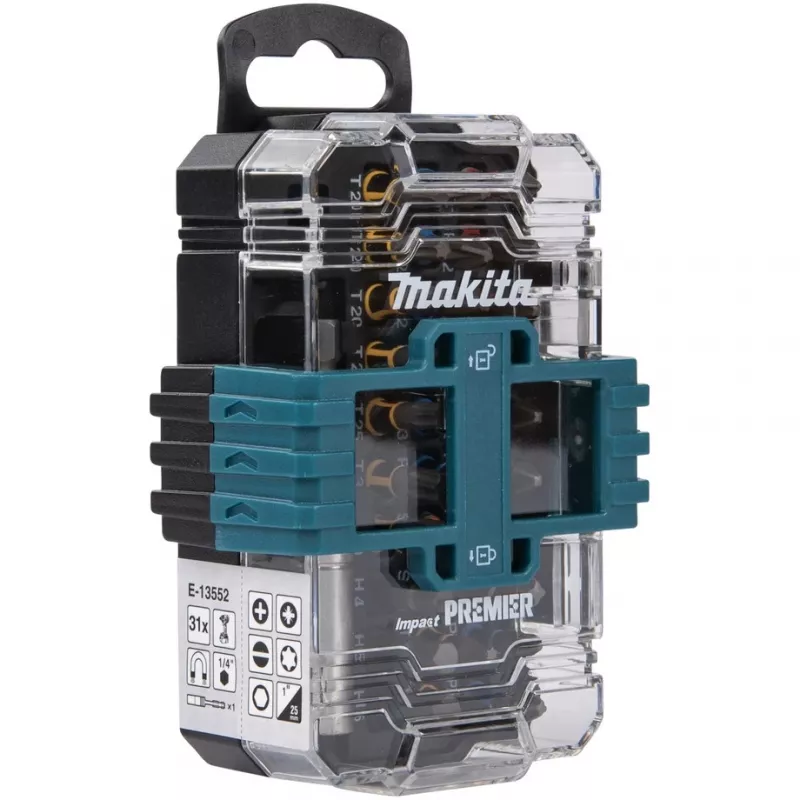 Makita Impact Premier atsuktuvų antgalių rinkinys, 31 vnt. (E-13552)
