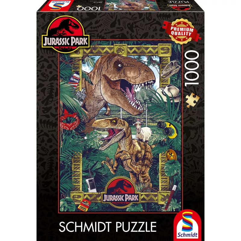 Dėlionė Schmidt Spiele Jurassic Park – The Age of Dinosaurs, 1000 vnt., 58579