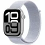 APPLE Watch Series 10 GPS 46 mm sidabrinis aliuminio korpusas su Blue Cloud sportine kilpa