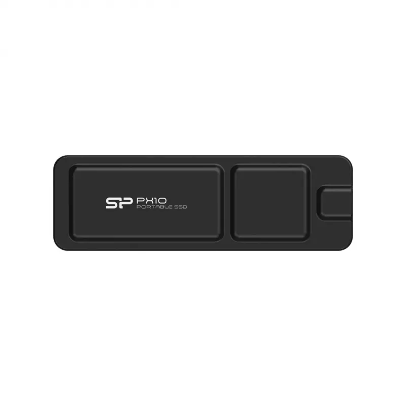 Išorinis SSD Silicon Power PX10 512 GB USB Type-C 3.2 Gen 2, 1050 MB/s, aliuminis, juodas