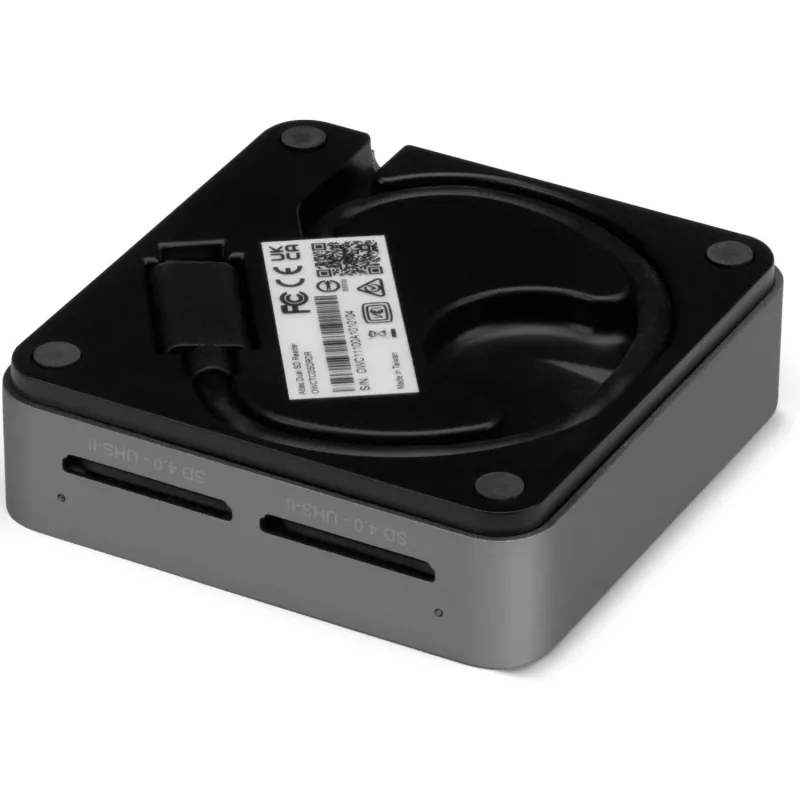 OWC Atlas - SD - SDXC - juoda - 2400 Mbit/s - aktyvumo indikatorius - taip - macOS X 10.11 El Capitan macOS 10.12 Sierra macOS 10.13 High Sierra macOS 10.14 Mojave macOS 10.15... - USB 3.2 Gen 2