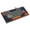 Savio ASTRAL BLACK JADE 3 SPALVŲ žaidimų klaviatūra USB QWERTY US International