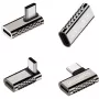 USB-C į USB-C adapterių / jungčių keitiklių rinkinys 4smarts 540464, sidabrinis