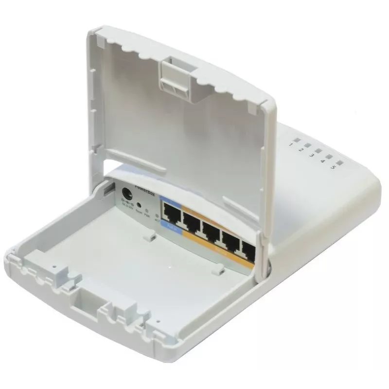 Laidinio maršrutizatoriaus MikroTik PowerBox RB750P-PBR2