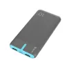 PowerBank EnerGo 10000mAh pilkai mėlyna