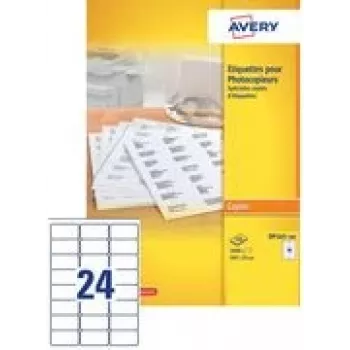 Lipnios etiketės Avery Lazerinės Etiketės Baltos 105 x 58mm DPS10 1000 vnt.