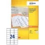 Lipnios etiketės Avery Lazerinės Etiketės Baltos 105 x 58mm DPS10 1000 vnt.