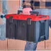 Kieto korpuso dėklas Einhell E-Case M juodas raudonas 2,85 kg