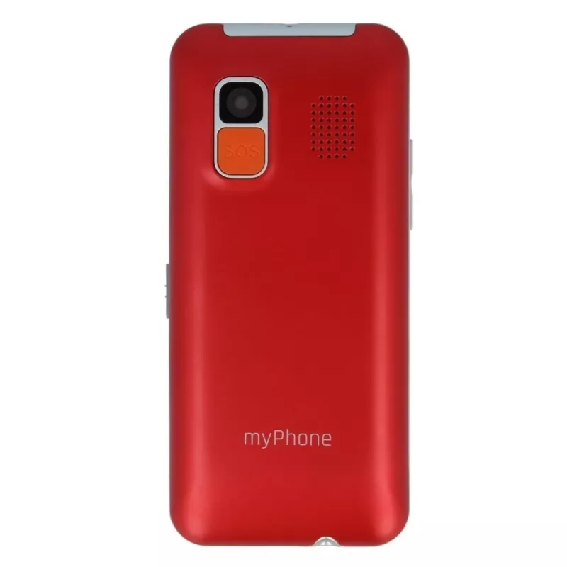 myPhone Halo Easy 4,32 cm (1,7 inch) 70 g Pilka, Raudona Įėjimo lygio telefonas