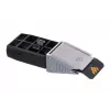 Peilių galąstuvas Work Sharp Precision Adjust 09DX164 reguliuojamas kampas su keraminio šlifavimo strypu, deimantinėmis plokštelėmis, juodas, 243,8×165,1×143,3 mm
