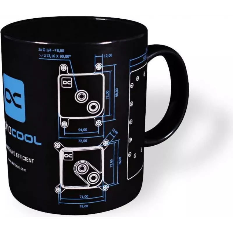 Alphacool 13731 juodas