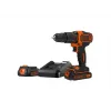 Juoda & Decker BDCHD18K1B2-QW grąžtas 1400 aps./min.