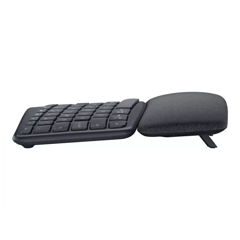 Logitech ERGO K860 - Klaviatūra - Belaidė - 2.4 GHz, Bluetooth 5.0 - QWERTY - Ispaniška - Grafito spalvos
