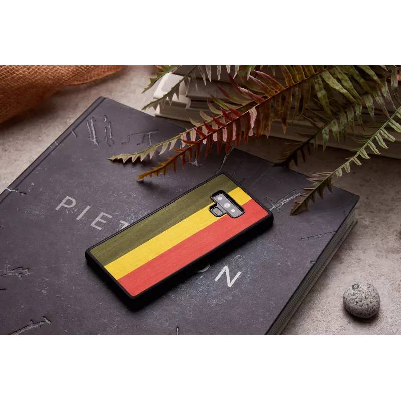 man and wood išmaniojo telefono dėklas Samsung Galaxy Note 9 — Reggae Juoda apsauginis gaubtas