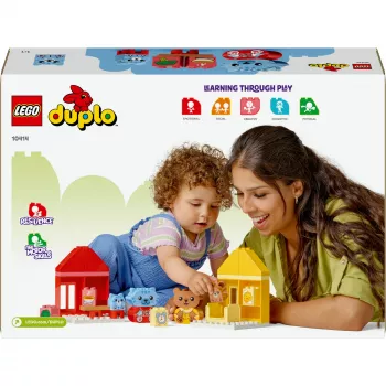 LEGO DUPLO Mano pirmosios kasdienės rutinos: Valgymas ir miegas 10414