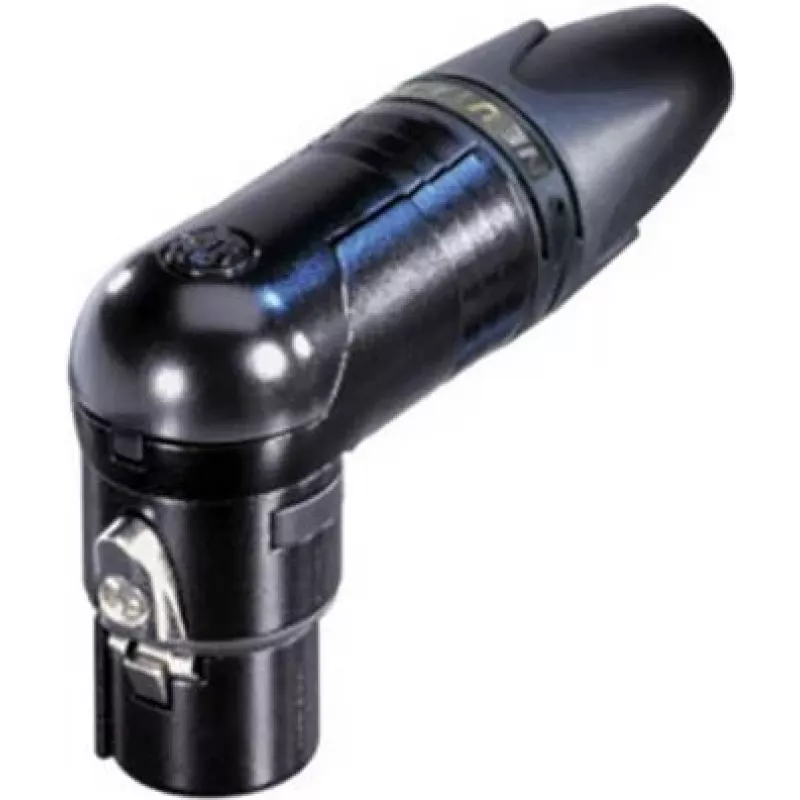 Neutrik NC10FRX-14-B vielinis jungtis XLR juoda (NC10FRX-14-B)