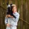 Horse on a stick HOPPIHORSE Hobby Horse A3 Juoda