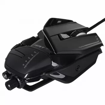 Žaidimų pelė Mad Catz R.A.T. 8+ — dešiniarankė, optinė, 16000 DPI, 11 mygtukų, USB Type-A, 145 g