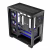PC korpusas MODECOM Volcano Stellar 5F ATX Midi Tower, grūdintas stiklas, 5 iš anksto sumontuoti ventiliatoriai, USB‑C, palaiko microATX/ATX, maks. GPU 420 mm, CPU aušintuvo aukštis 175 mm