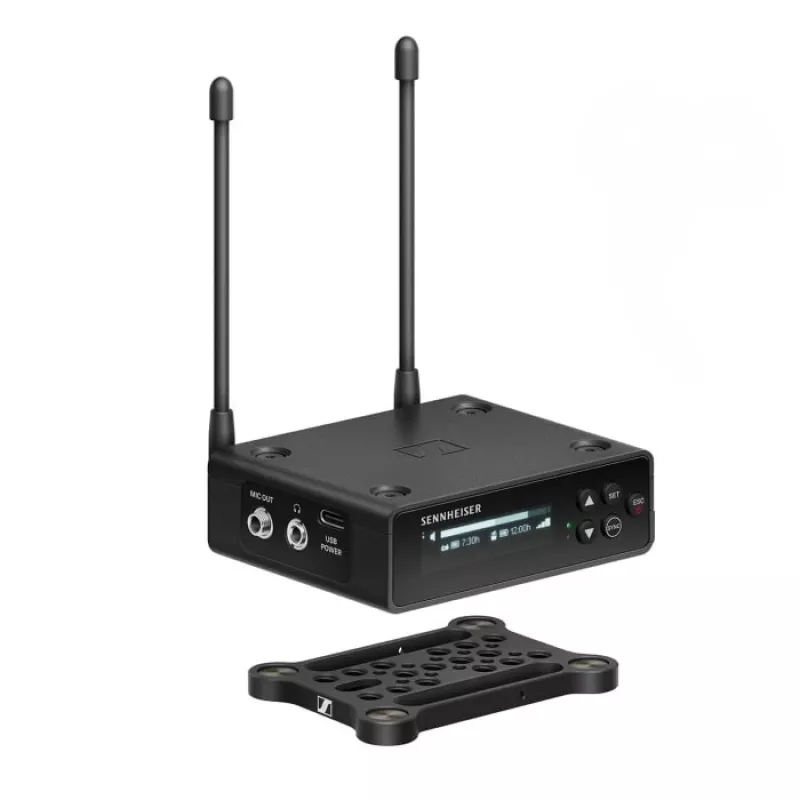 Sennheiser EW-DP 835 SET (R4-9) - kameros rinkinys su miniatiūriniu siųstuvu su rankiniu mikrofonu su MMD 835 kapsule, 552-608 MHz