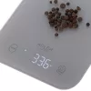 Virtuvinės svarstyklės Adler AD 3181, grūdintas stiklas, 10 kg talpa, 1 g tikslumas, LCD ekranas, pilka